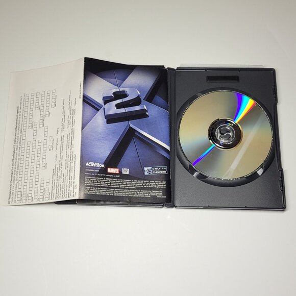 X2 Wolverines Revenge Playstation 2 PS2 complete cib video game - Picture 4 of 6